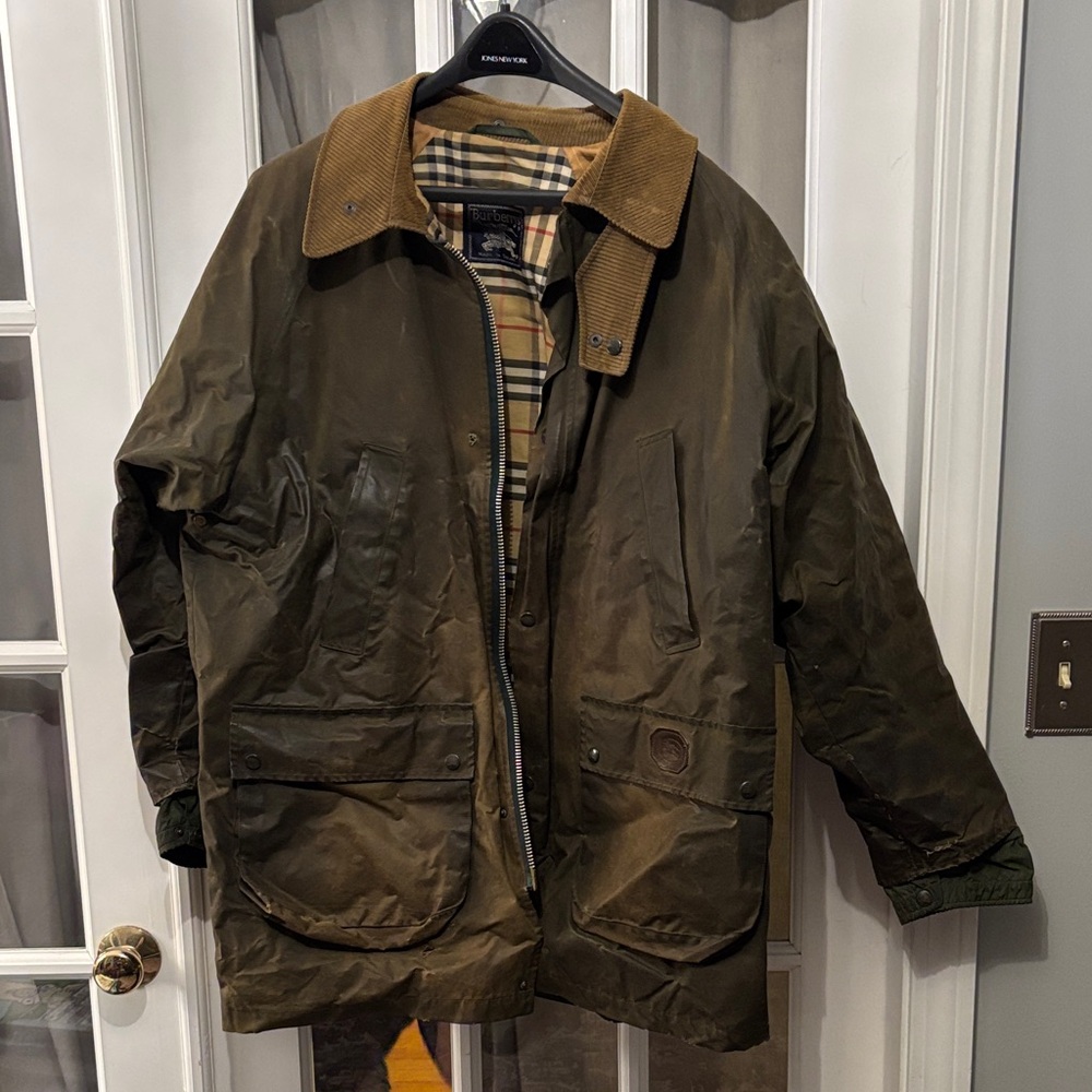 Burberry Dark Olive Field Jacket